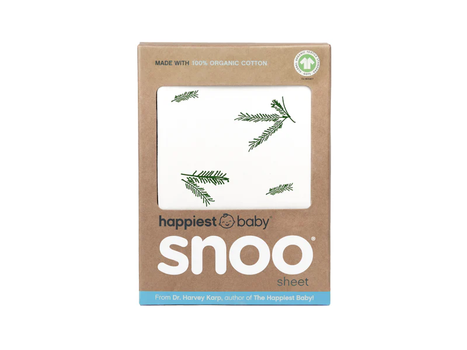 100% Organic Cotton SNOO Baby Bassinet Fitted Sheet