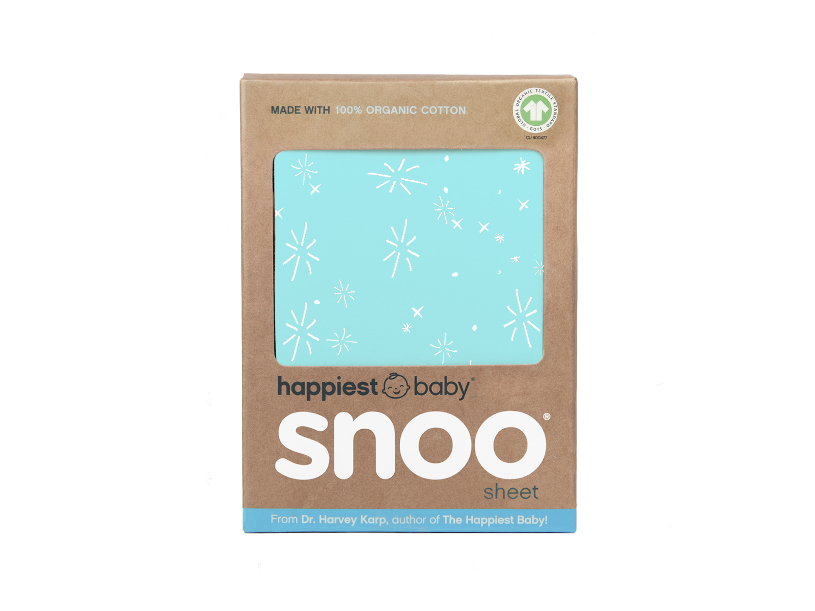 100% Organic Cotton SNOO Baby Bassinet Fitted Sheet