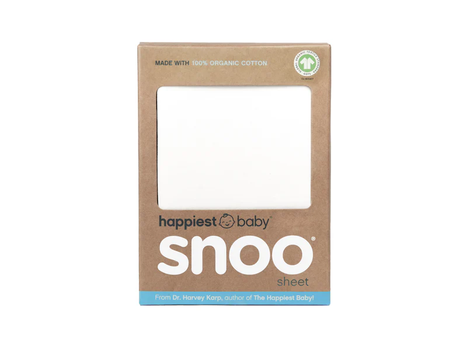 100% Organic Cotton SNOO Baby Bassinet Fitted Sheet