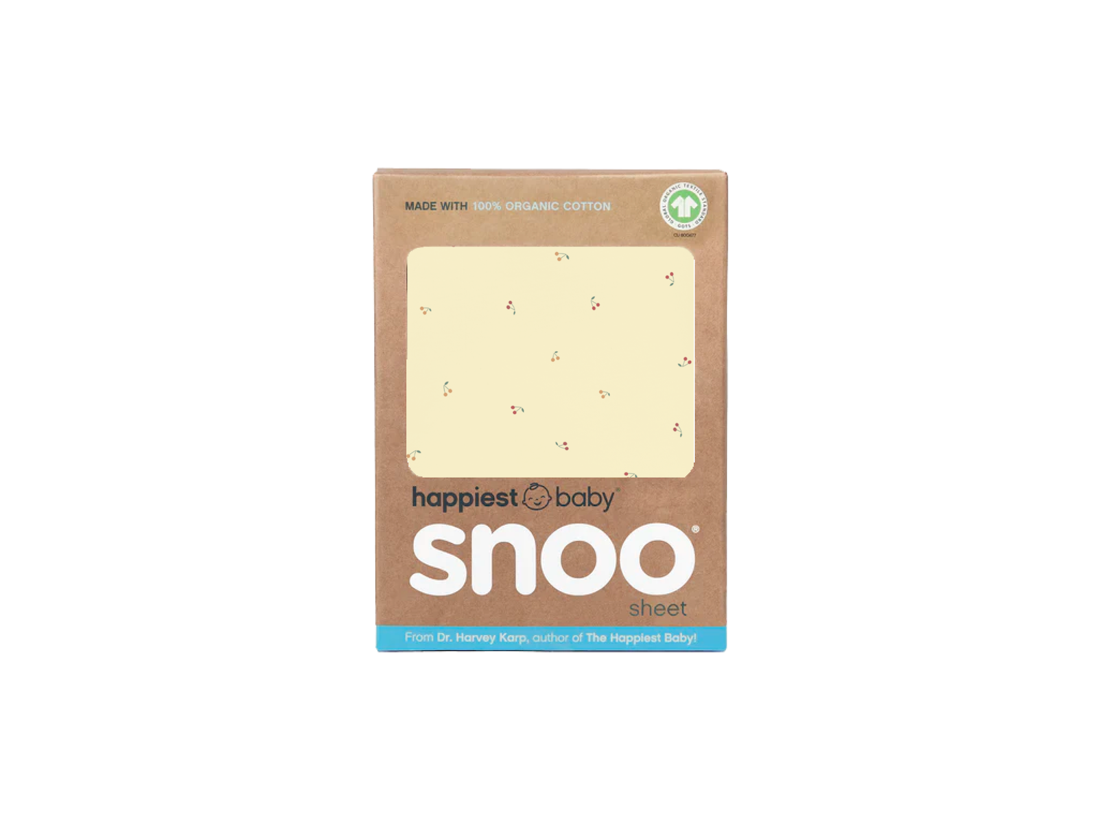 100% Organic Cotton SNOO Baby Bassinet Fitted Sheet